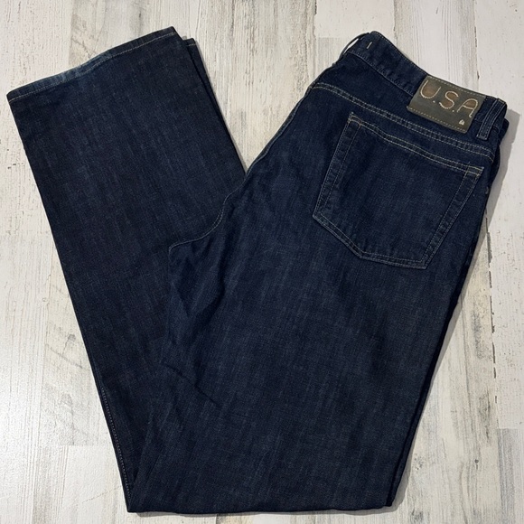 John Varvatos Other - John Varvatos Deep Indigo Straight Jeans Size 38